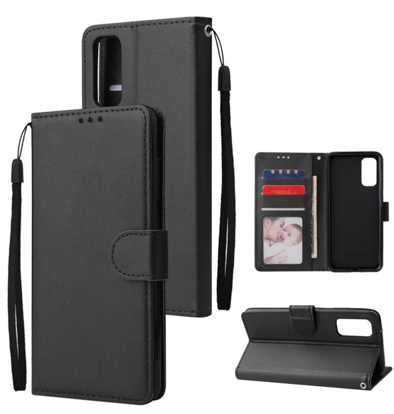 เคส Samsung Galaxy S20 FE / S20 FE 5G #เคสฝาพับหนัง PU แบบกระเป๋าสตางค์ Classic Wallet Leather Stand Phone Cover