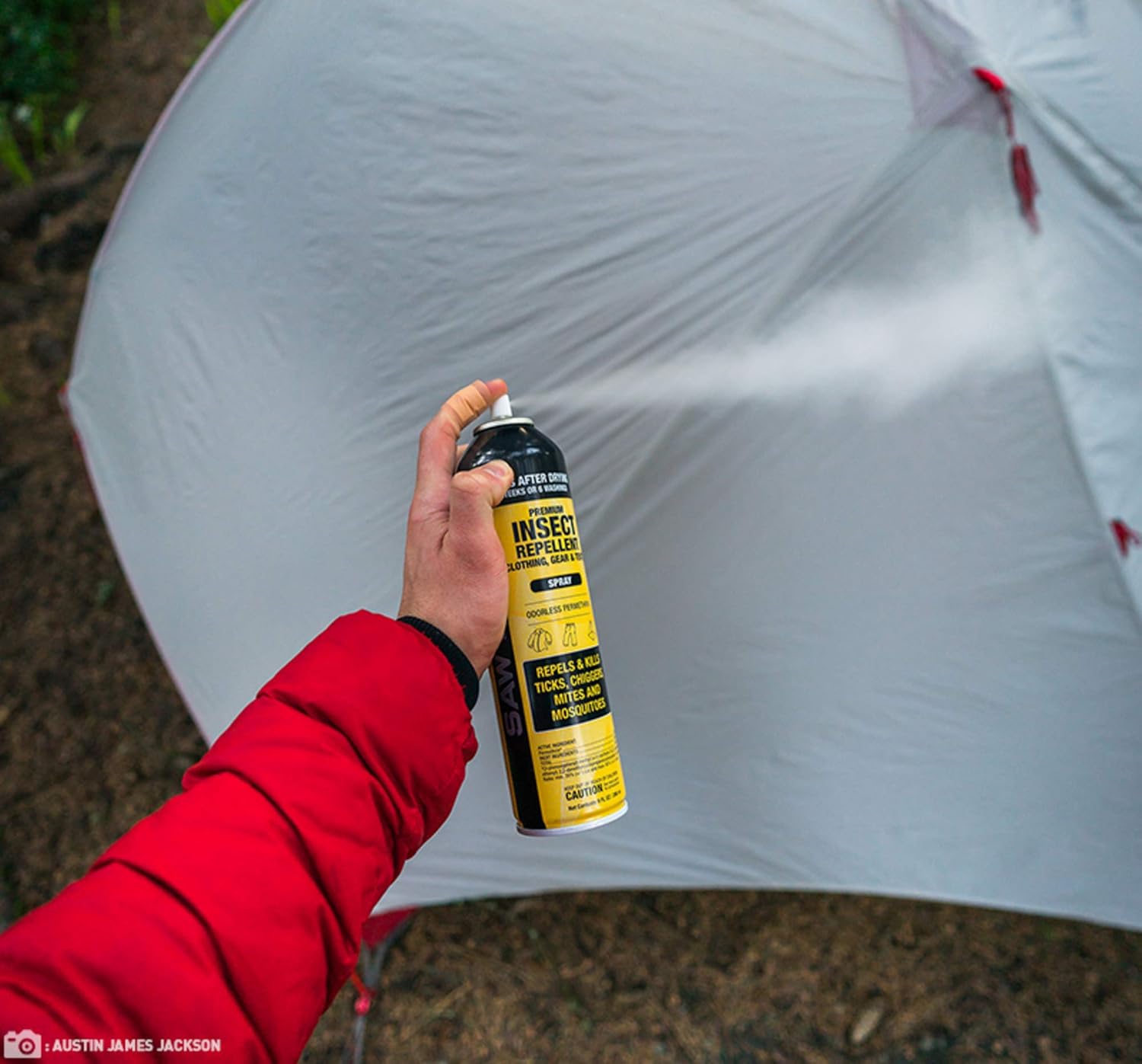 Sawyer® Premium Insect Repellent Clothing Gear Tents Spray สเปรย์ไล่แมลง สำหรับเสื้อผ้า เบาะ เต็นท์ ระดับพรีเมียม