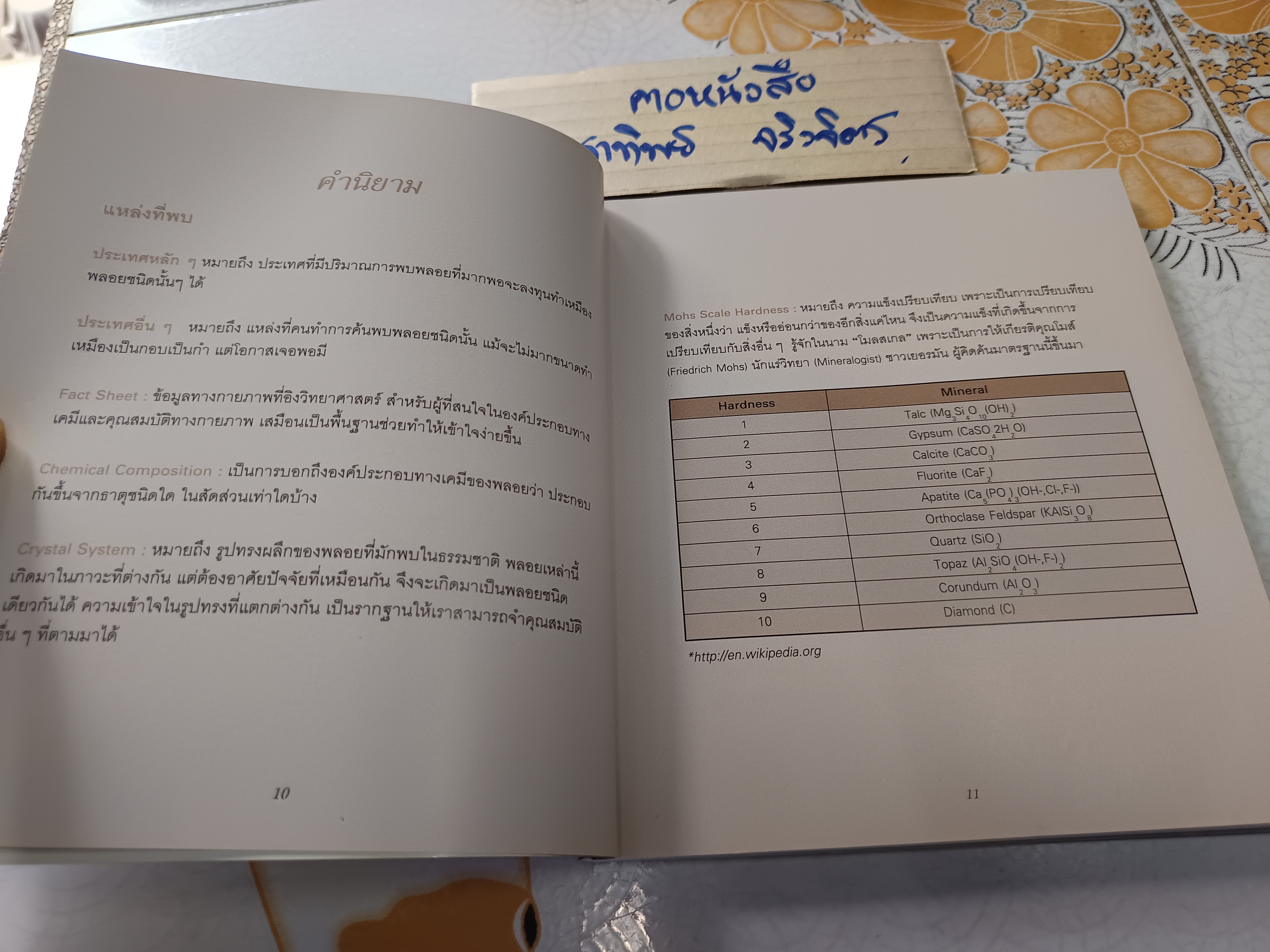 เลือกเพชร ดูพลอย โดย หิรัญญา ตั้งสืบกุล พิมพ์ครั้งที่ 2 2553 สำนักพิมพ์บ้านพระอาทิตย์