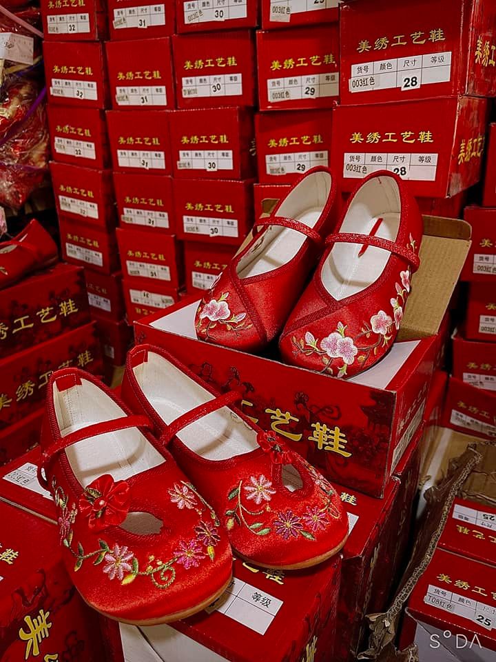 รองเท้าเด็กหญิง สไตล์จีน