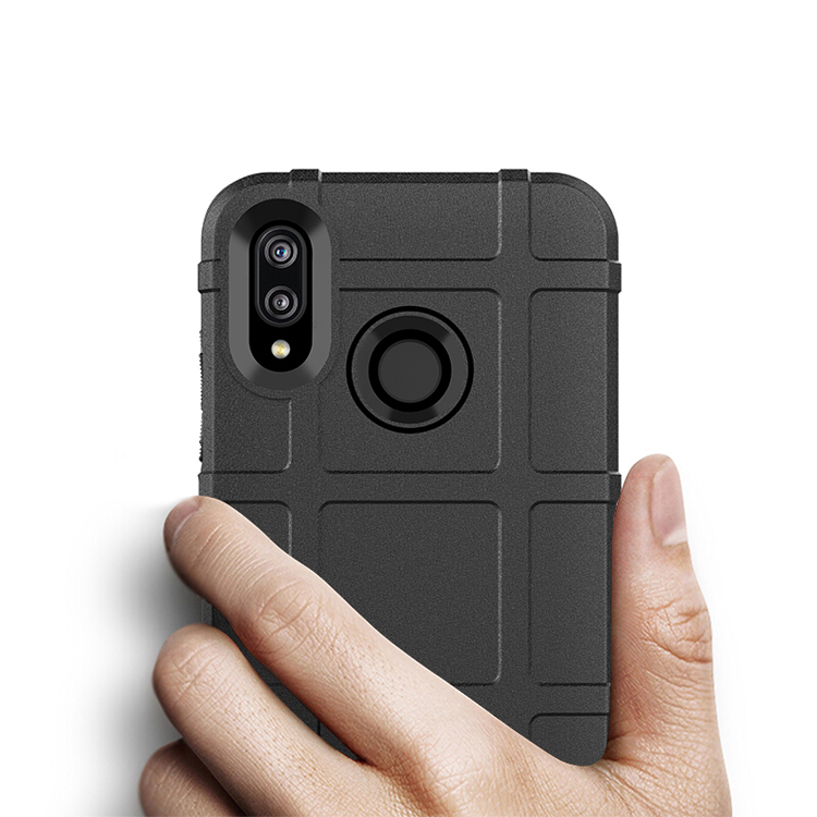 Case Huawei P20 Lite/Nova 3e #เคสฝาหลัง Rugged Shield Series Soft Silicone Shock Absorption Matte กันกระแทก