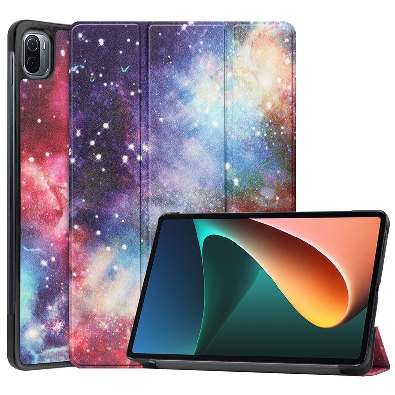 Case Xiaomi Pad 5 #เคสฝาพับสามพับหนัง PU รูปแบบการพิมพ์ลาย Pattern Printing PU Leather Tri-fold Stand