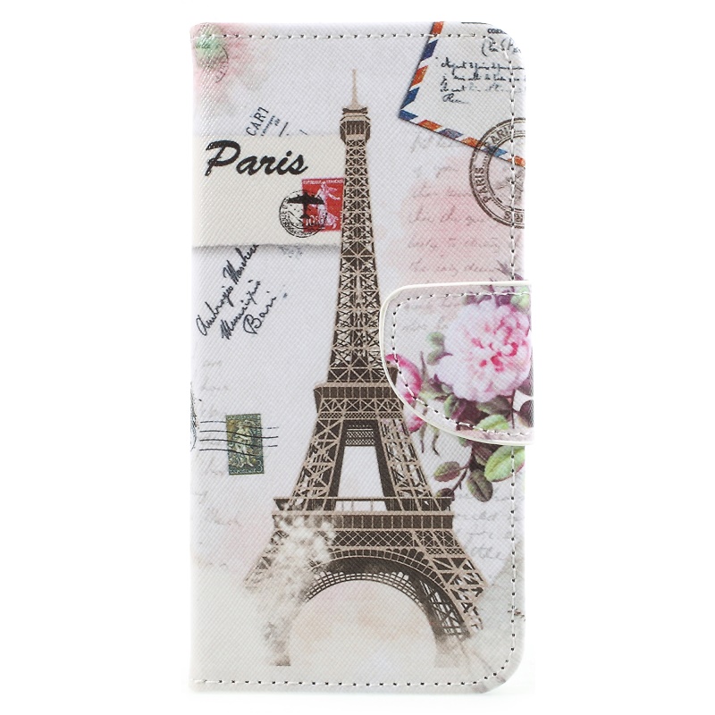 Case Huawei nova 3i #เคสฝาพับหนัง PU Cross Texture Patterned Leather Wallet Cover พิมพ์ลายน่ารักๆ