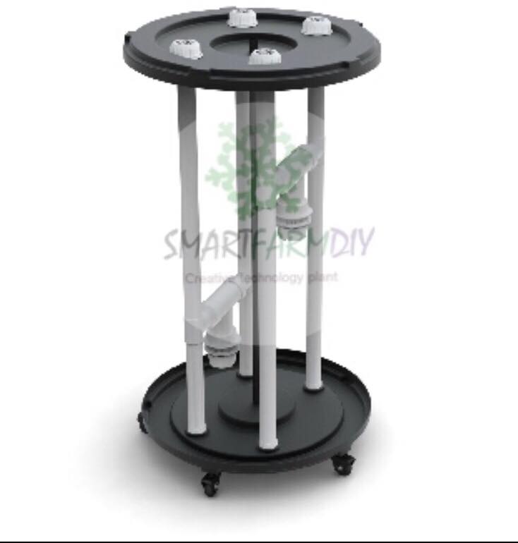 ระบบปลูกพืชแนวตั้ง แบบ Centrifugal Atomizing Motor Towel Garden system