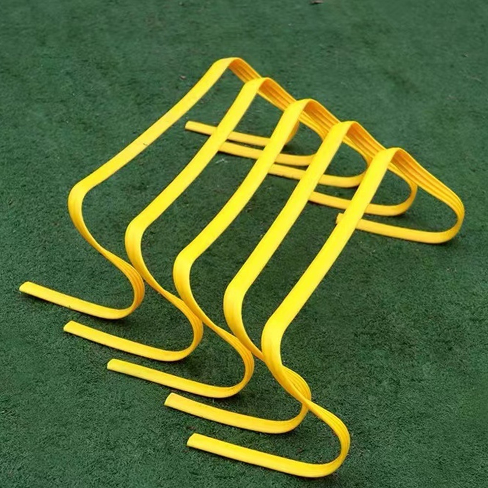 ชุดแท่นกระโดดข้าม Flex เหยียบได้ไม่หัก รั้วกระโดดข้าม 5 ชิ้น ขนาดสูง 23 cm อุปกรณ์ฝึกซ้อมนักวิ่ง ฟุตบอลเพิ่มความคล่องตัว ความเร็ว (TT1)