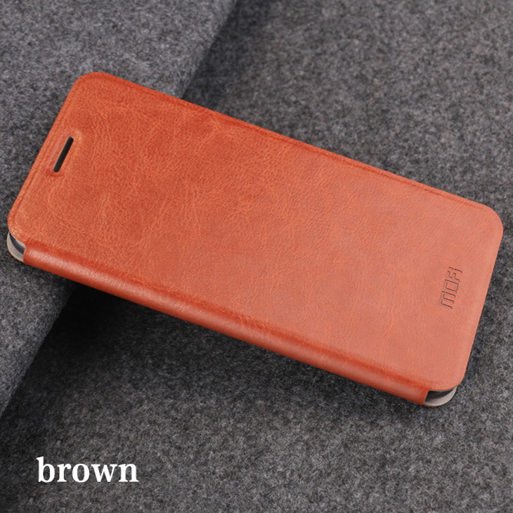 เคส Huawei P20 Pro #เคสแบบฝาพับ MOFI Rui Series ปกเสริมแผ่นโลหะคุณภาพดี