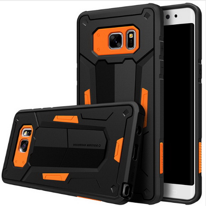 เคส Samsung Galaxy Note FE (Fan Edition) N935 #เคสฝาหลัง NILLKIN รุ่น Defender II Hybrid พลาสติก และ TPU