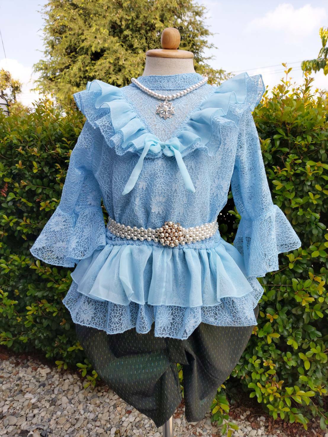 ชุดไทยเด็กหญิง รัชกาลที่ 5 มีให้เลือก 3 สี