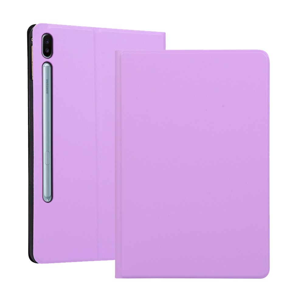 Case Samsung Galaxy Tab S6 T860 T865 #เคสฝาพับหนัง PU+TPU พับตั้งได้ PU Leather Protection Case with Stand