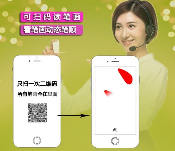 สื่อการสอนภาษาจีน บัตรสอนการเขียนภาษาจีน (การลากเส้นภาษาจีน) 笔画卡片田字