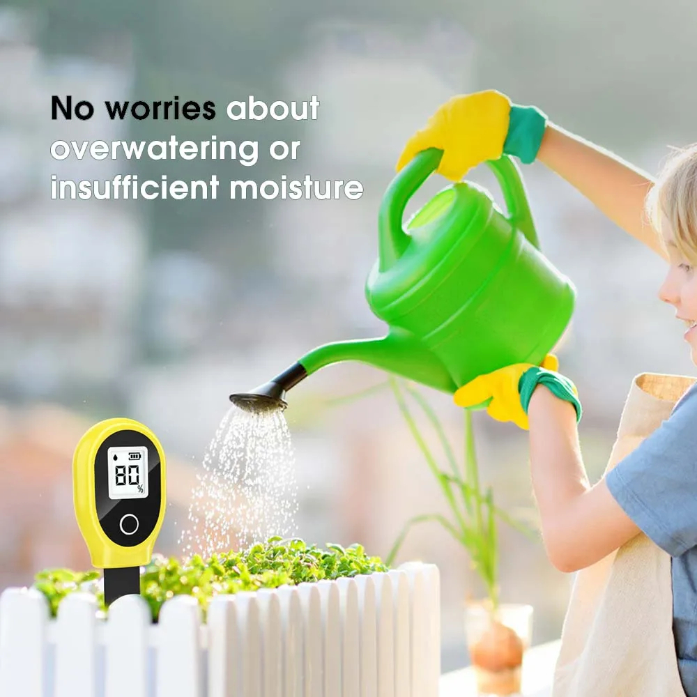 เซ็นเซอร์วัดค่าความชื้นในดิน Soil Moisture Meter Humidity Meter Detector Agriculture