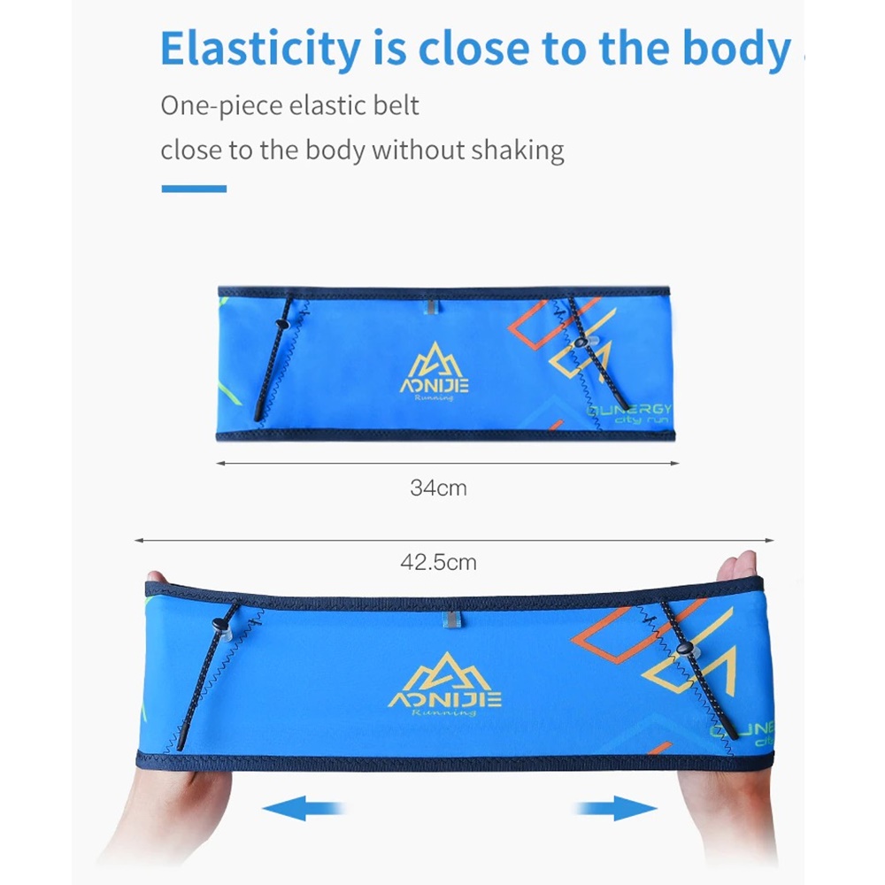 กระเป๋าคาดเอว แบบบาง ใส่ขวดน้ำได้ AONIJIE รุ่น W8108 (A24)