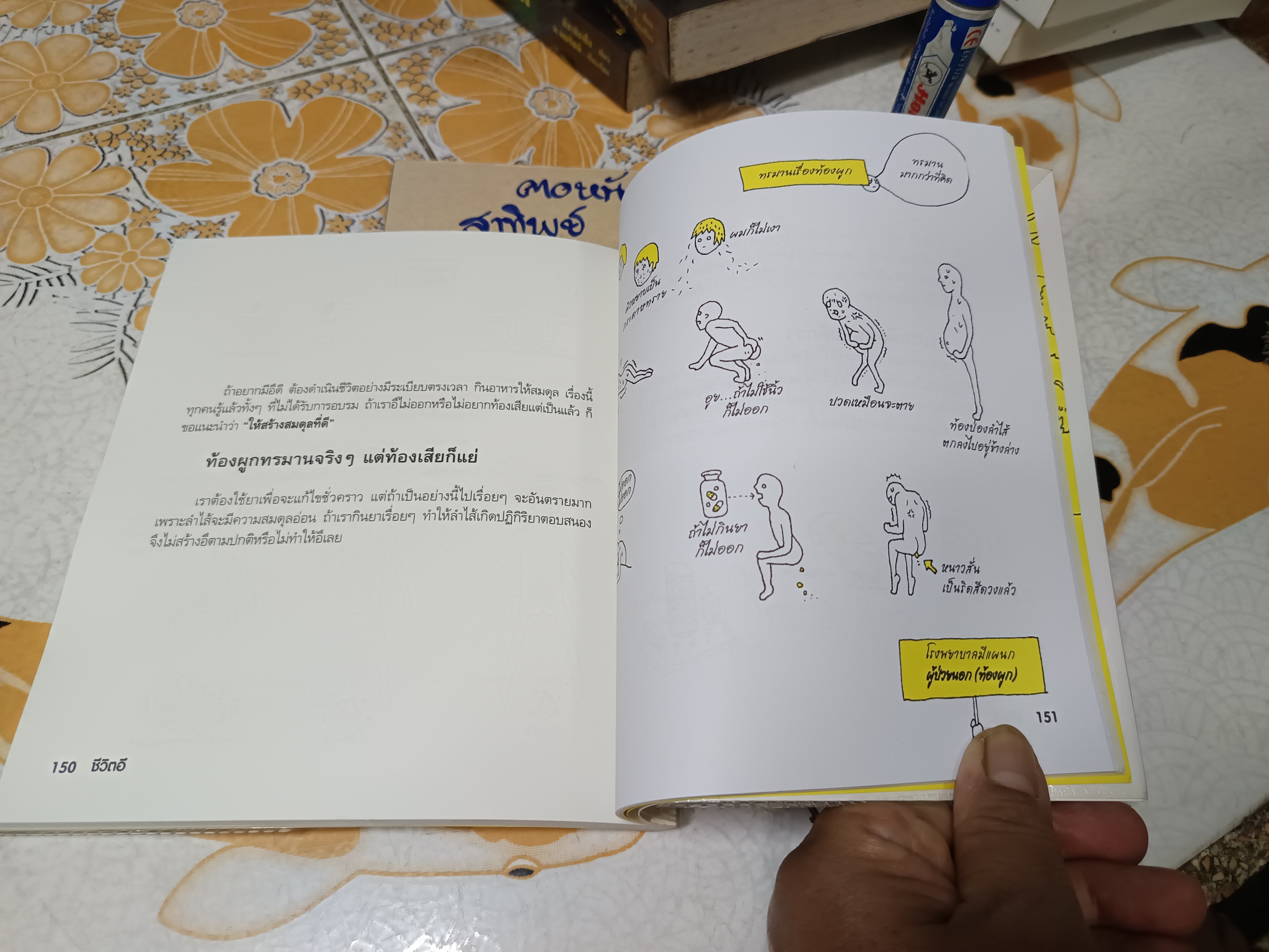 หัวใจอึ (Uncocoro for Natural Unco Life) แนะนำการดำรงชีวิตให้อึอย่างมีความสุข บุนเป โยริฟุจิ และ โคอิชิโร ฟุจิตะ เขียน อทิตา แปล