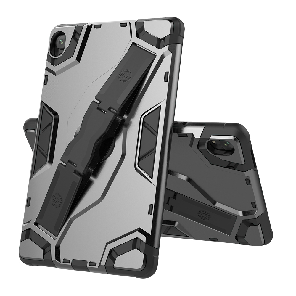 Case Huawei MediaPad M6 10.8 #เคสฝาหลังแท็บเล็ตกันกระแทกมีที่สวมนิ้ว Shield Style Strap Kickstand