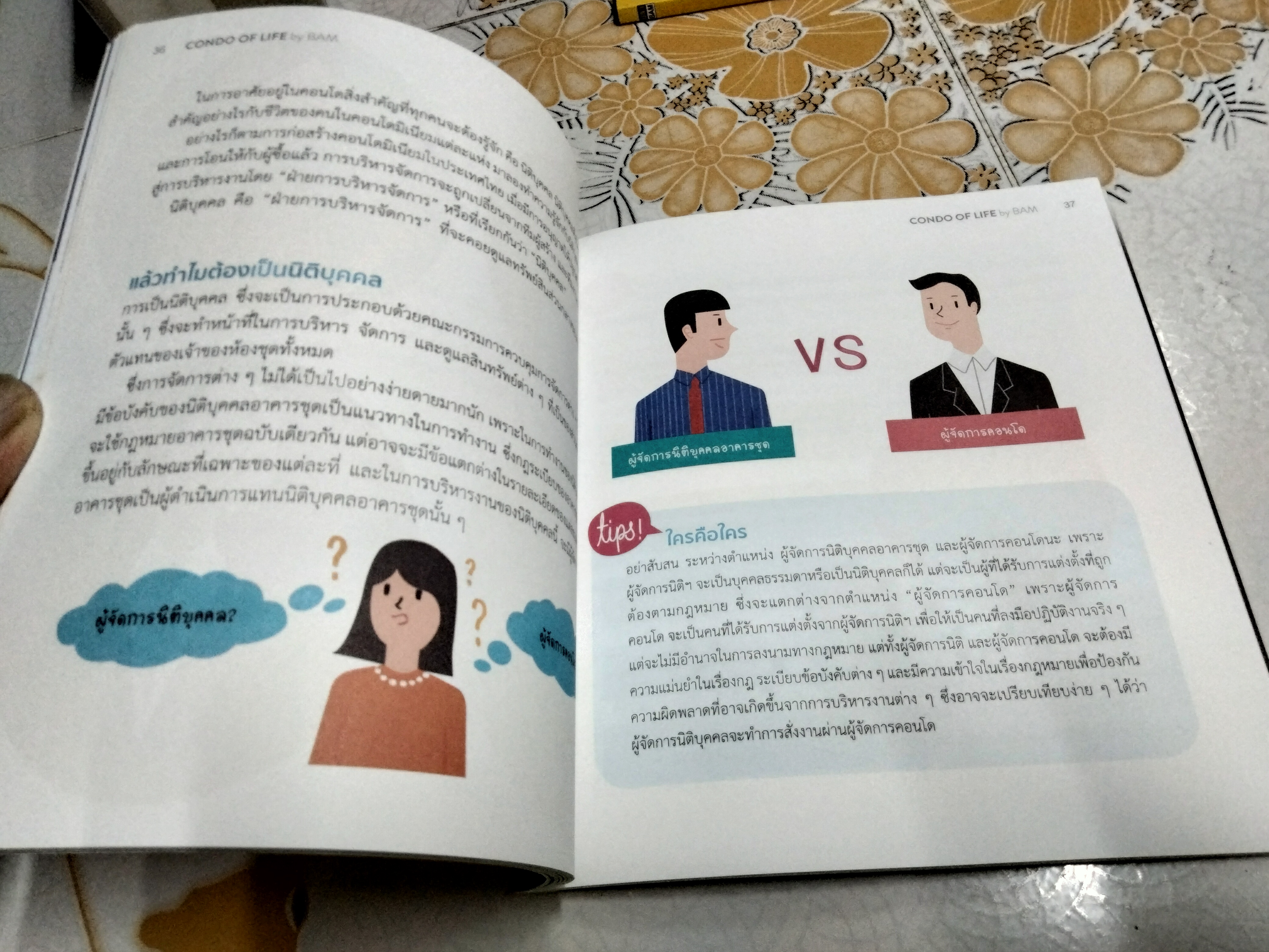 Condo of life คู่มือการใช้ชีวิตอย่างมี lifestyle จัดทำโดยบริษัทบริหารสินทรัพย์กรุงเทพฯพาณิชย์จำกัด, พ.ศ. 2559