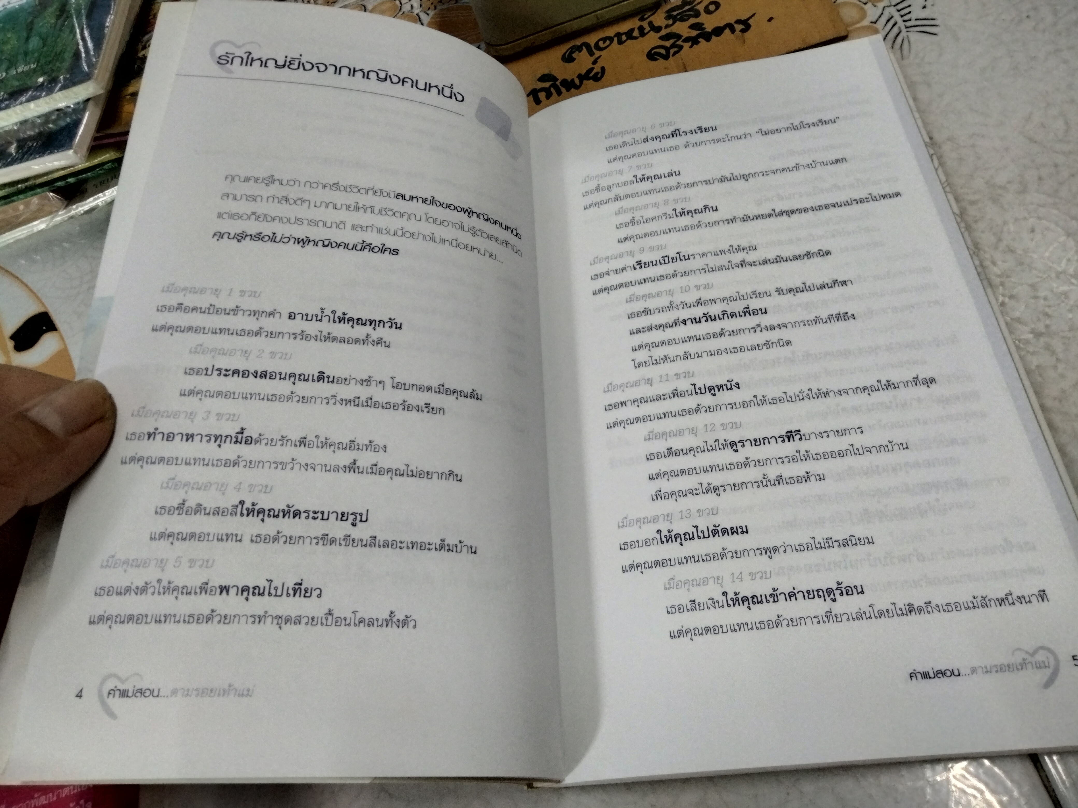 ตามรอยเท้าแม่ โดย เปรมจิต บีท