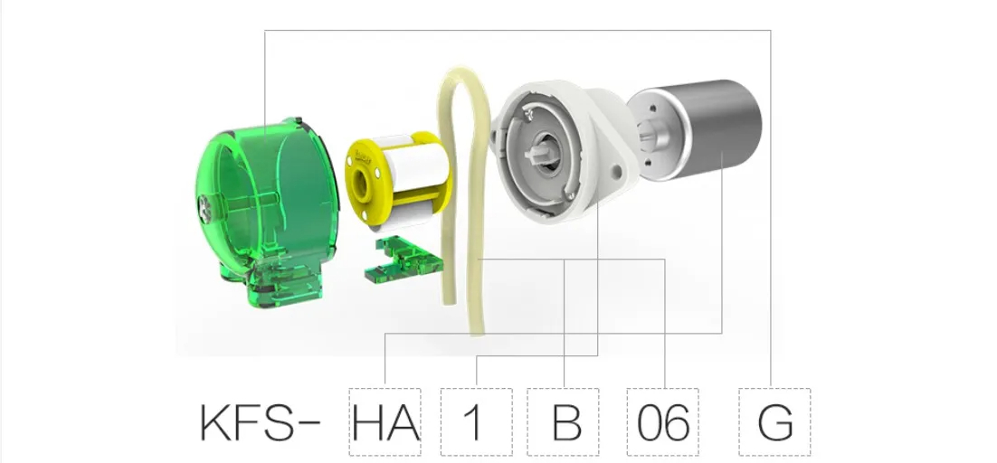 ปั้มดูดผสม High Precision 12V Mini Peristaltic Pump (2 slowdowngear)