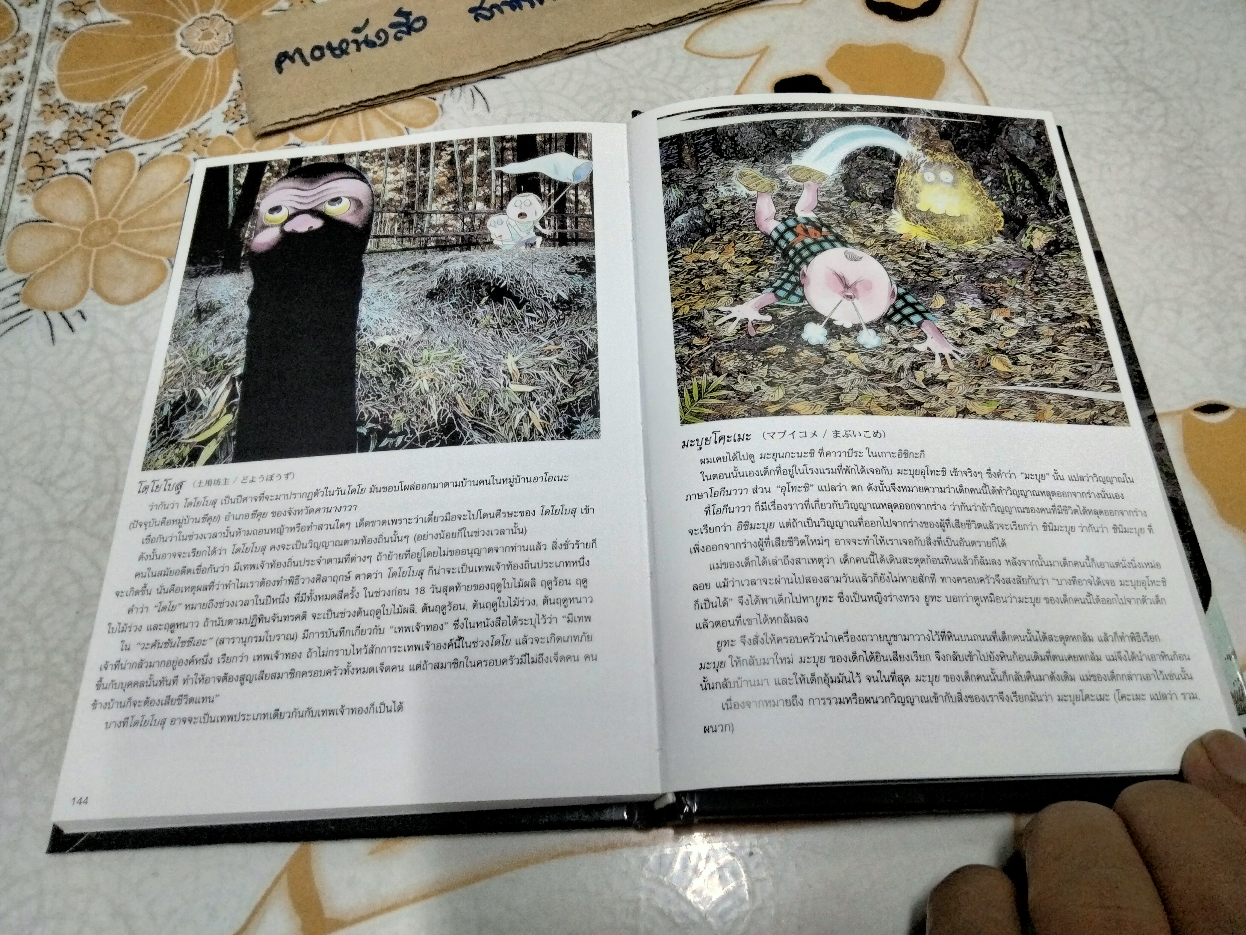 ตำนานปีศาจญี่ปุ่น Shigeru Mizuki เรื่องและภาพ Marisa Kotani แปล พิมพ์ครั้งแรก พ.ศ 2550 **สินค้าหมด**