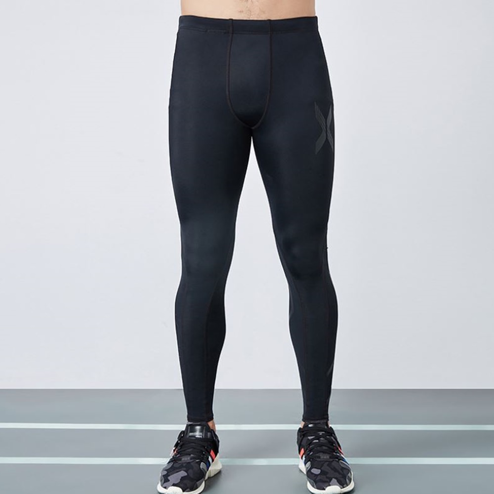 กางเกงรัดกล้ามเนื้อขายาว กางเกงวิ่งมาราธอน ผู้ชาย Running Compression Pants Tights Men Sports EVS(F13)