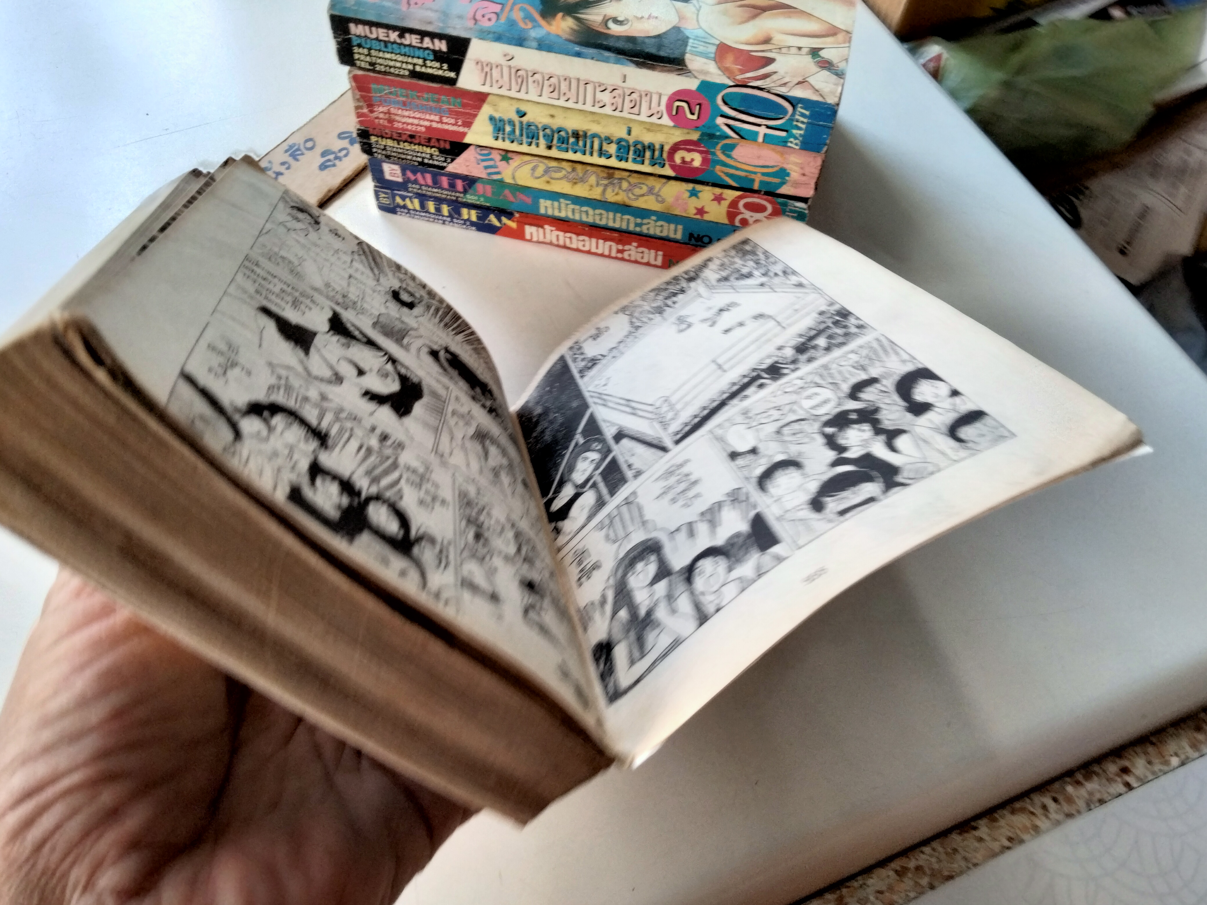 หมัดจอมกะล่อน 6 เล่มจบ สนพ หมึกจีน ผลงาน Kaoru Shibayama (เล่ม 1 มีตำหนิ) **สินค้าหมด**