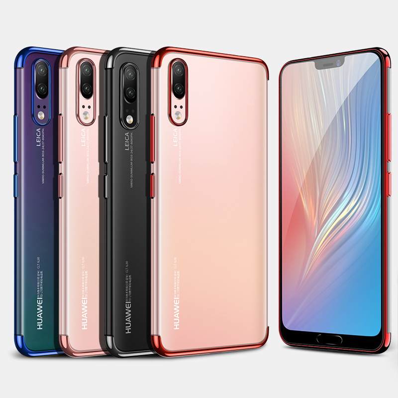 เคส Huawei P20 Pro #เคสฝาหลัง CAFELE Electroplating Soft TPU คุณภาพดี