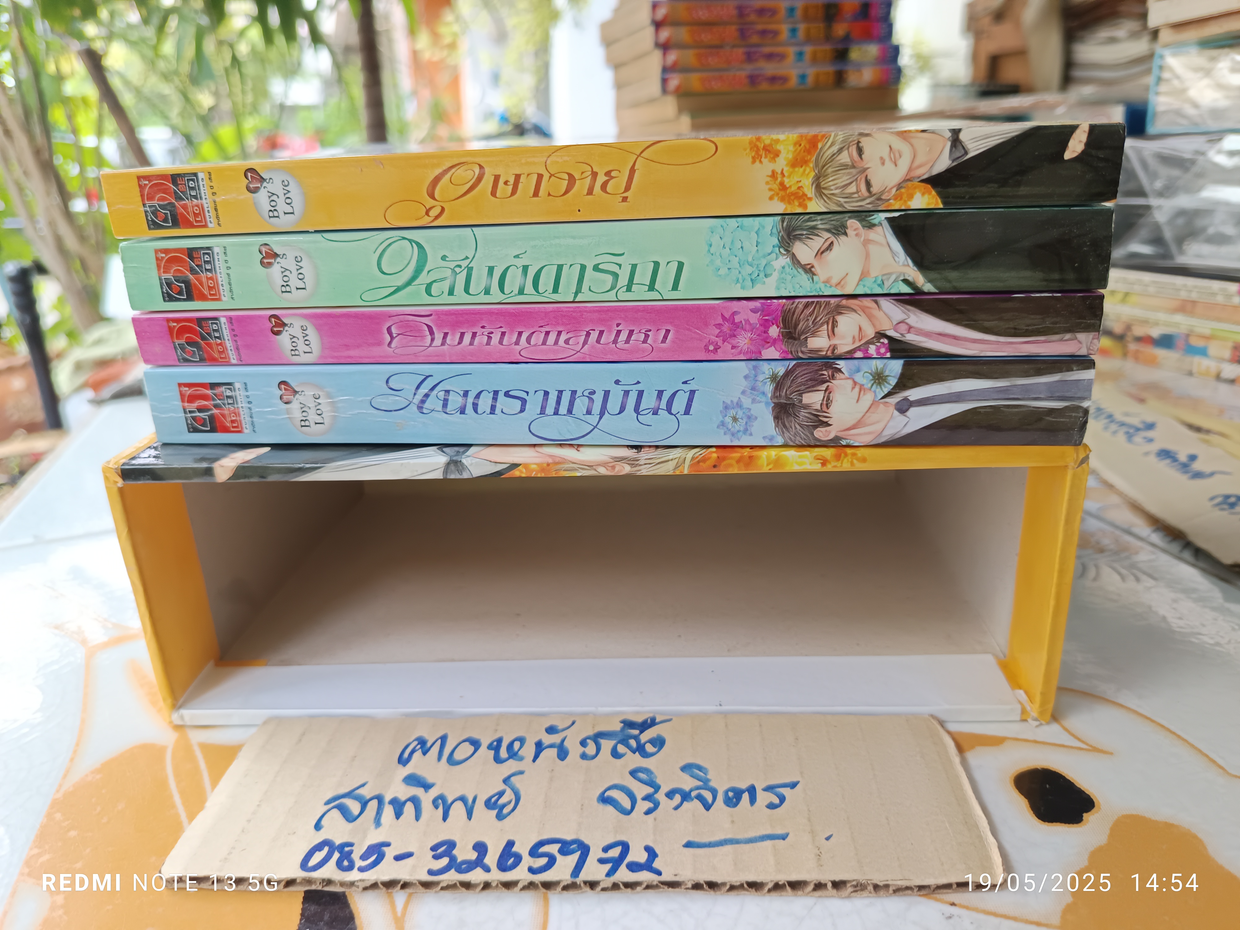 Boxset นิยายเรื่อง Boy's Love 17 The Series : Season of love