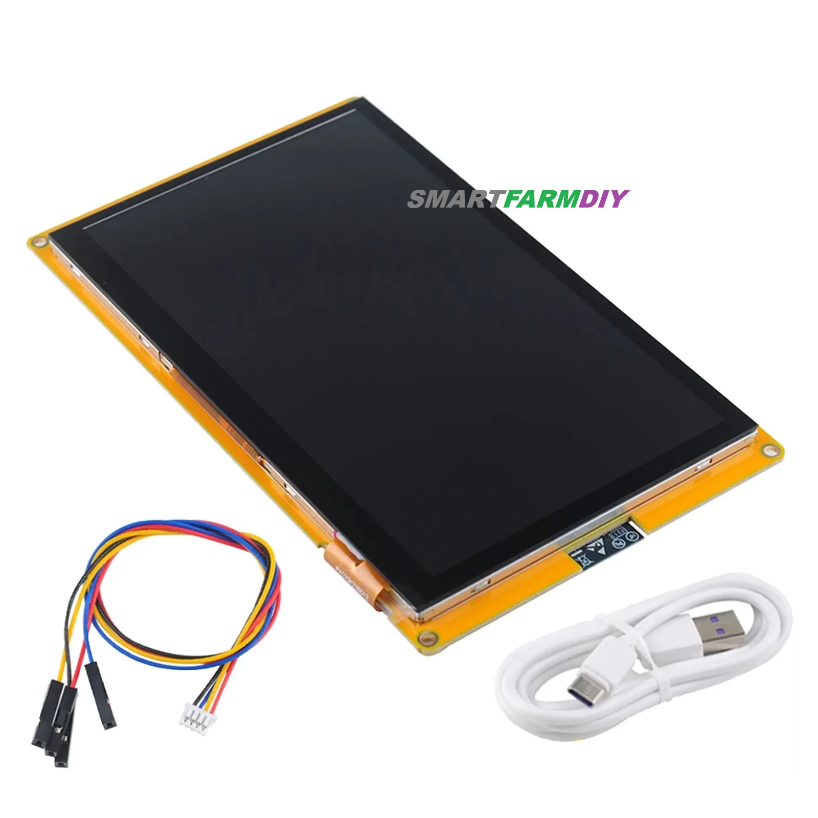 ESP32-S3 7 "สมาร์ทหน้าจอ 7.0 นิ้ว RGB LCD TFT โมดูลหน้าจอสัมผัสแบบ Capacitive 8M PSRAM 16M แฟลช ESP32-8048S070C