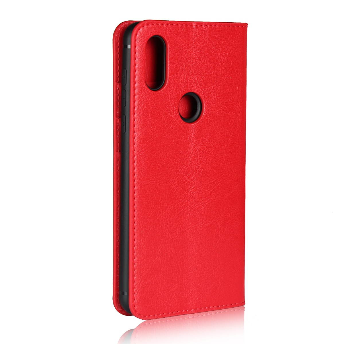 Case Xiaomi Mi Max 3 #เคสฝาพับหนังแท้แบบกระเป๋าสตางค์คุณภาพดี Crazy Horse Genuine Leather Cover