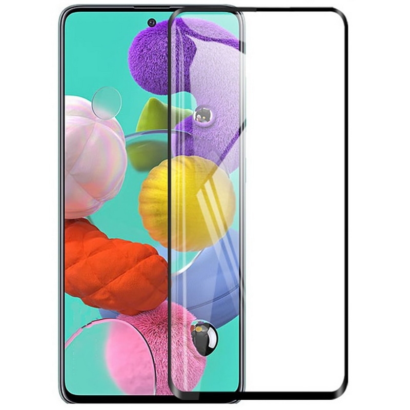 ฟิล์มกระจก Samsung Galaxy S10 Lite แบบเต็มจอ Full Coverage Tempered Glass Screen Protector