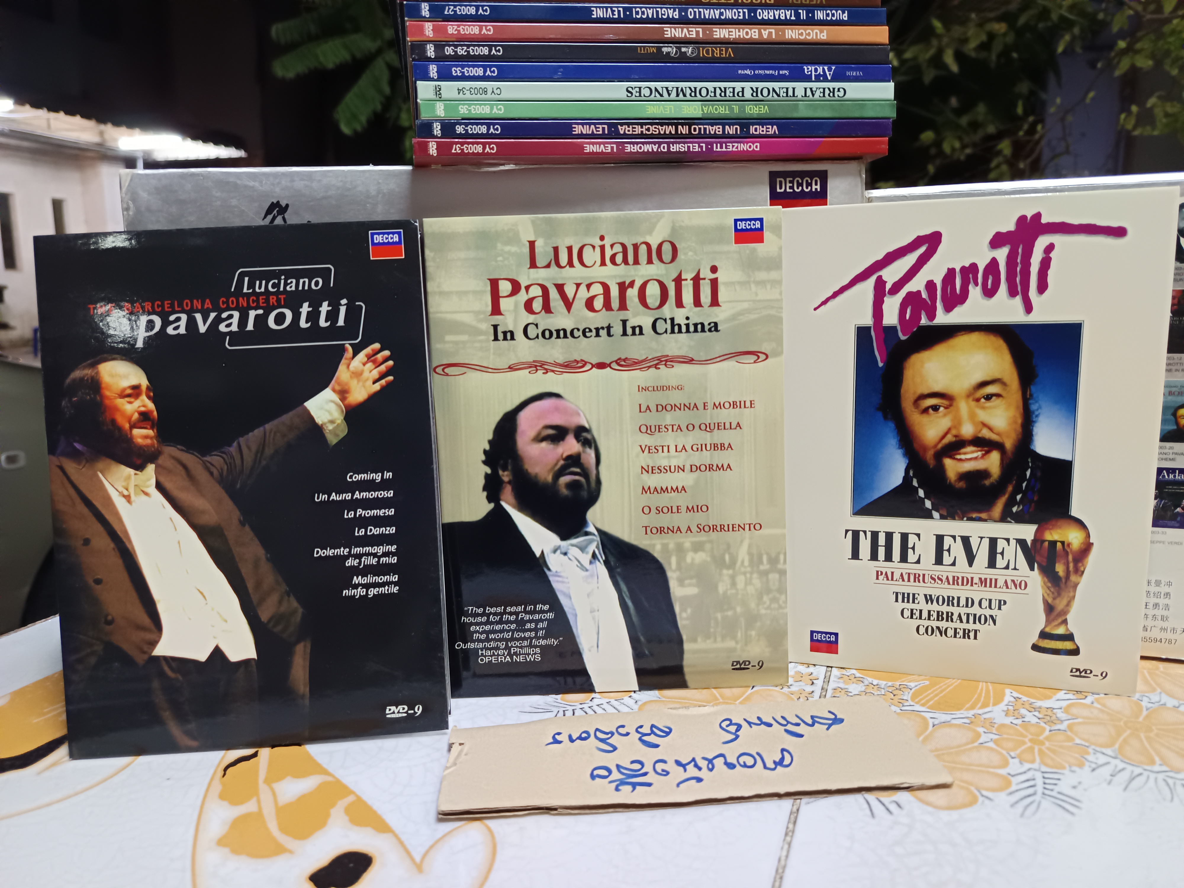 Pavarotti (1935-2007) , DECCA Box Set (Silver) , DVD 32 แผ่น (มีแค่ 28 แผ่น) ลูซิอาโน ปาวารอตตี (Luciano Pavarotti)