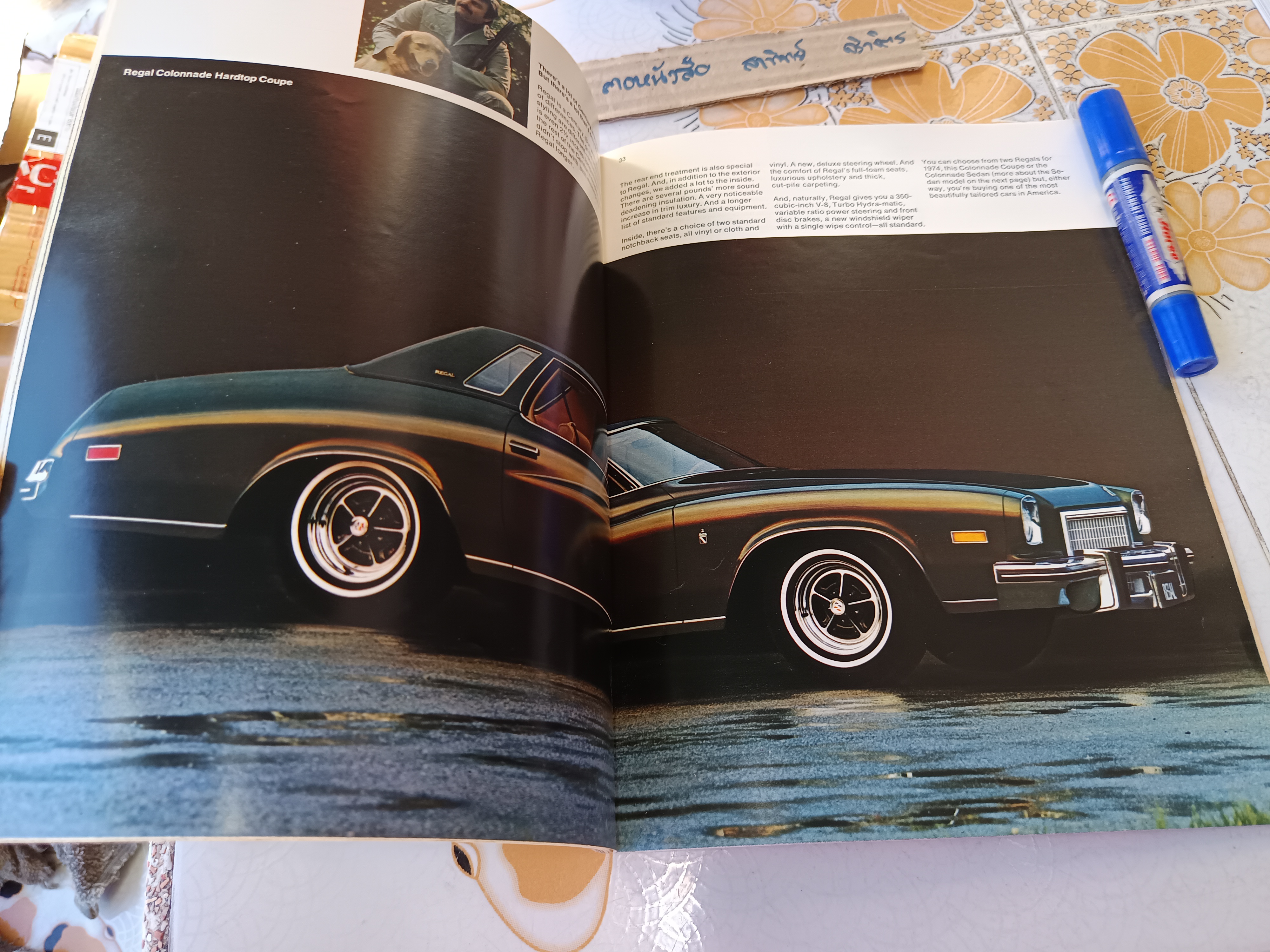 1974 Buick : A Comprehensive Buyers Guide โบรชัวร์การขาย Buick ปี 1974 Century