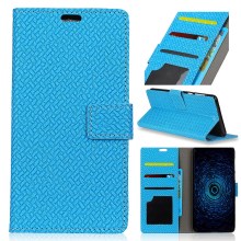 Case Huawei Mate 10 Pro #เคสฝาพับสไตล์กระเป๋าสตางค์ลายถักทอมีช่องใสบัตรสีสันสวยงามทันสมัย