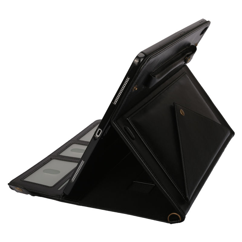เคส Samsung Galaxy Tab S6 SM-T860 SM-T865 #เคสฝาพับหนัง PU มีที่เก็บปากกาและสวมนิ้ว Envelop Shape Leather Tablet Casing with Pen Slot