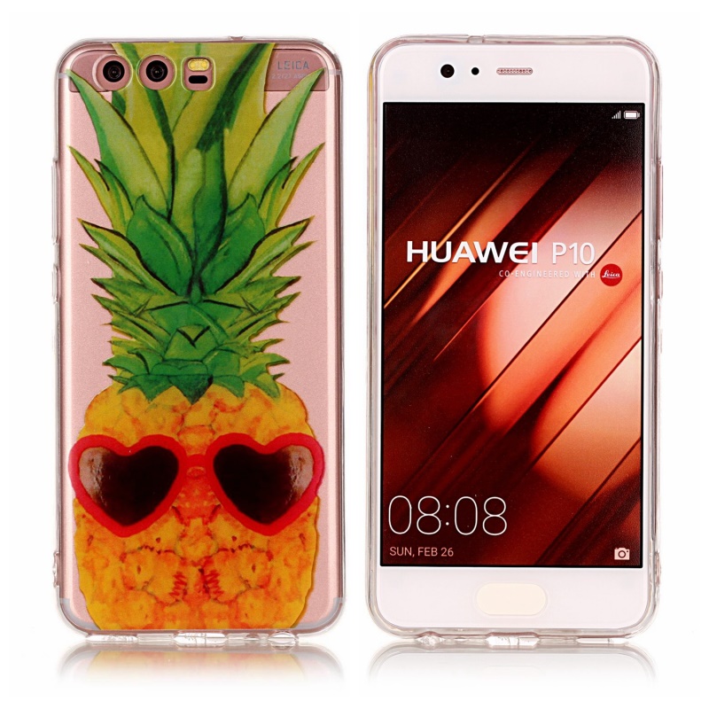 เคส Huawei P10 #เคสฝาหลัง TPU ใสนิ่มรูปแบบการพิมพ์ IMD ลวดลายน่ารักๆ