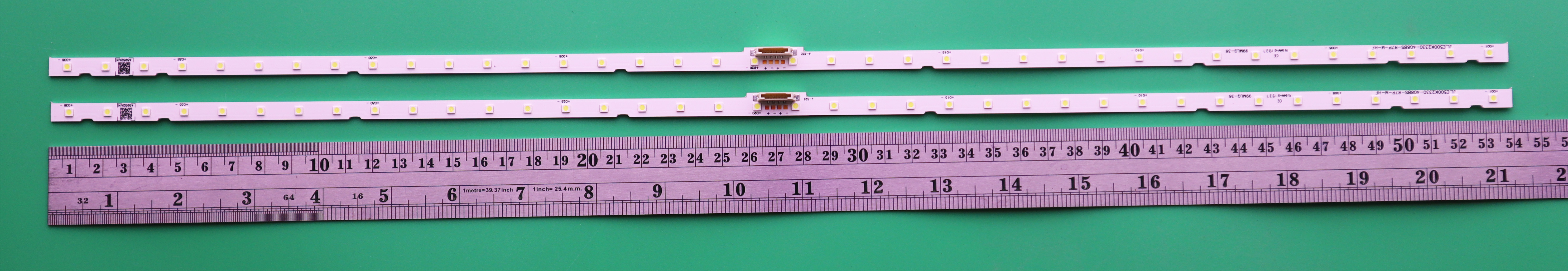 LED BACKLIGHT SAMSUNG UA50NU7100 UA50NU7090 UA50NU7400 50RU7100 50RU7200 50RU7400 2 เส้น