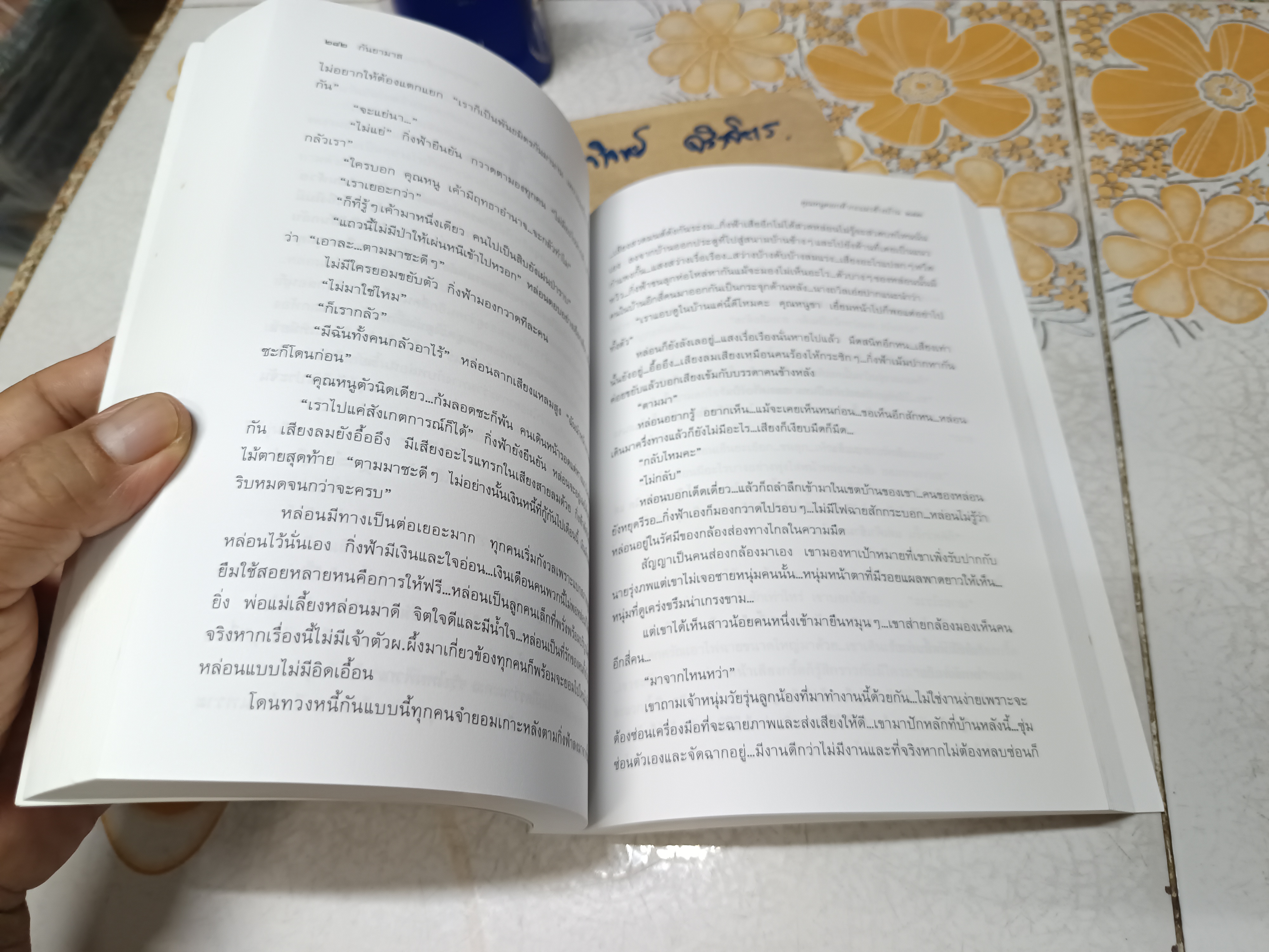 คุณหนูดอกฟ้ากะแมวข้างบ้าน (เล่มเดียวจบ) - กัญญามาศ พิมพ์ครั้งแรกพ.ศ 2547 สำนักพิมพ์เพื่อนดี