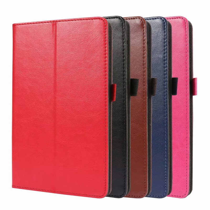 Case Huawei MatePad T8 8 นิ้ว #เคสฝาพับหนัง PU มีช่องเก็บบัตร Flip PU Leather soft cover stand holder