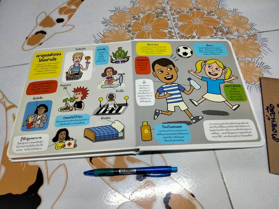 นักสำรวจน้อย ร่างกายของเรา - รูท มาร์ติน และ อัลลัน แซนเดอร์ส เรื่อง, สิทธิพร ยะศะนพ แปล **สินค้าหมด