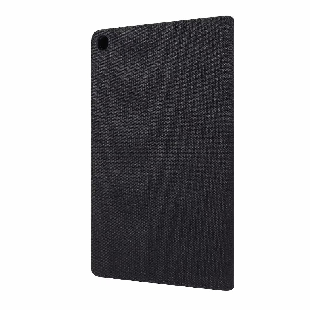เคส Samsung Galaxy Tab A7 Lite 8.7" (T220,T225) #เคสฝาพับหนัง PU ผิวผ้าพับตั้งได้ Cloth Leather Wallet