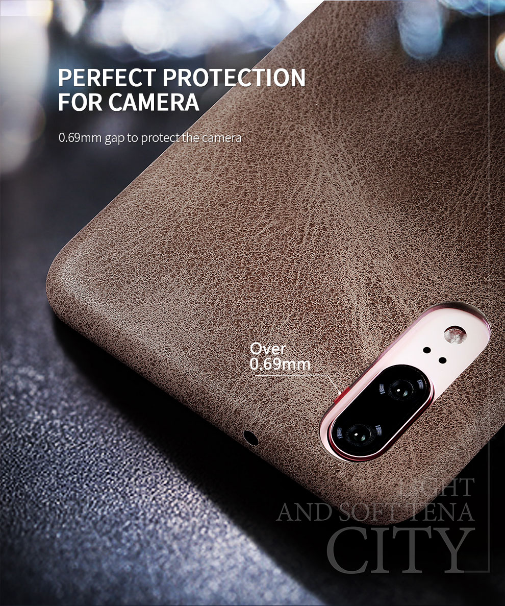 เคส Huawei P20 Pro #เคสฝาหลัง X-LEVEL Vintage Leather Coated Case PC