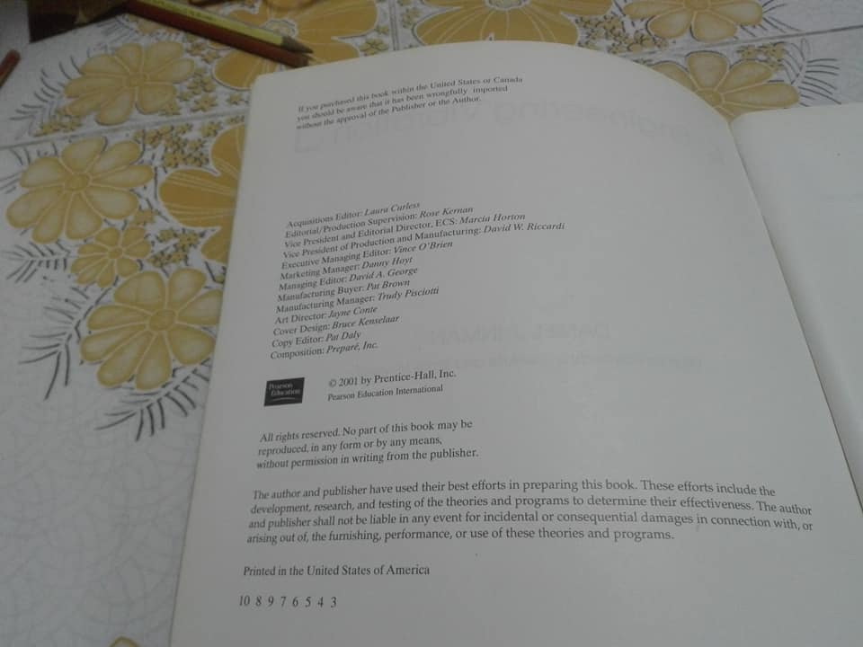 ENGINEERING VIBRATION by Daniel J. Inman (2nd Edition) - TEXT BOOK **สินค้าหมด**