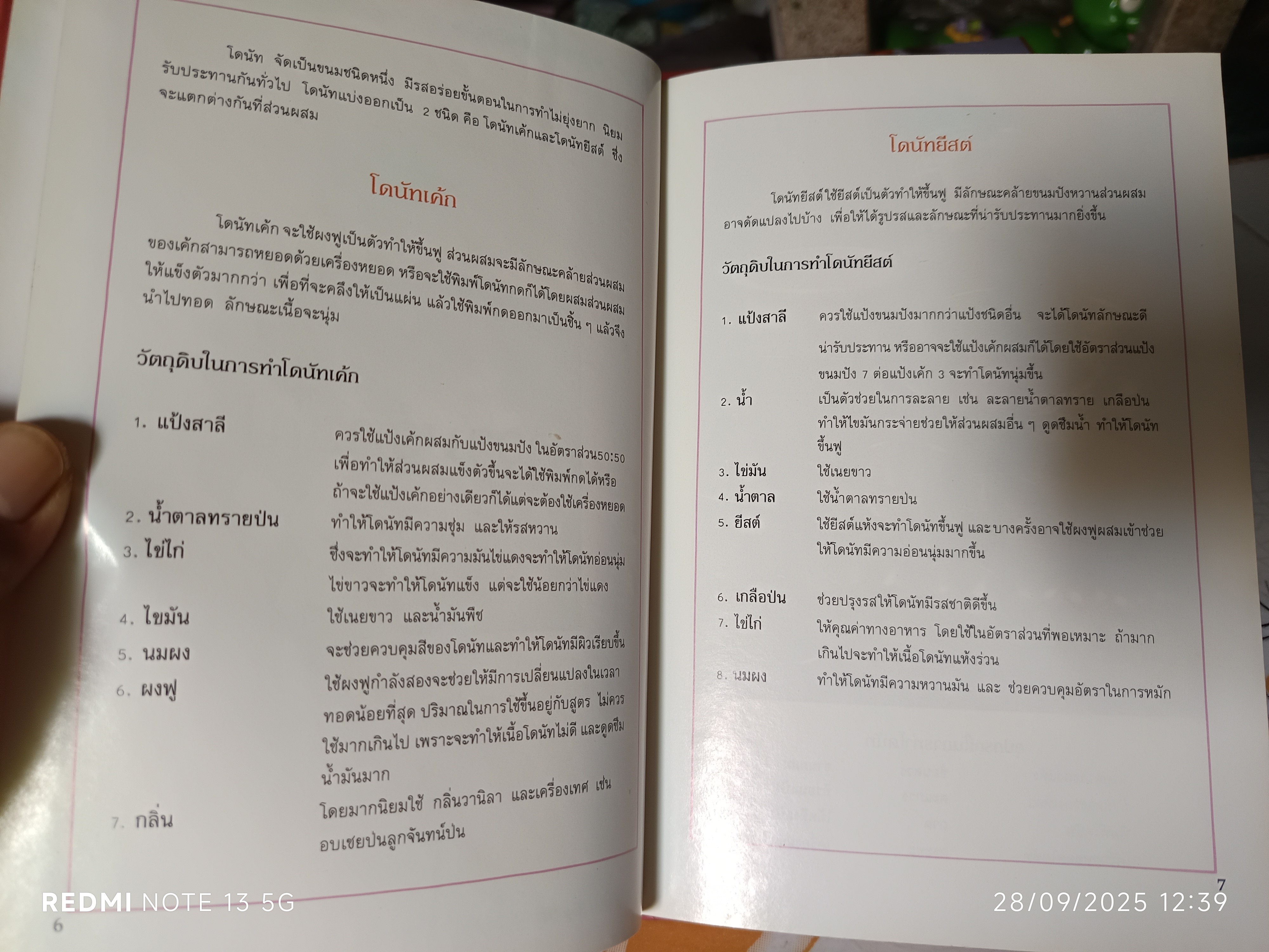 โดนัท - หนังสือทำโดนัทแสนอร่อย สำนักพิมพ์ยูไนเต็ดท์บุ๊คส์ (UFM) - E L S Food Club #Donut