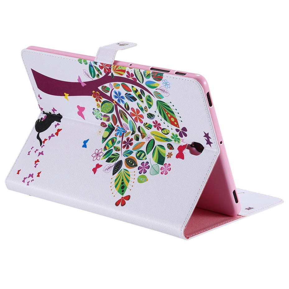 Case Samsung Galaxy Tab S4 10.5 T830 / T835 / T837 #เคสฝาพับหนัง PU พิมพ์ลายสวยงามน่ารักๆ