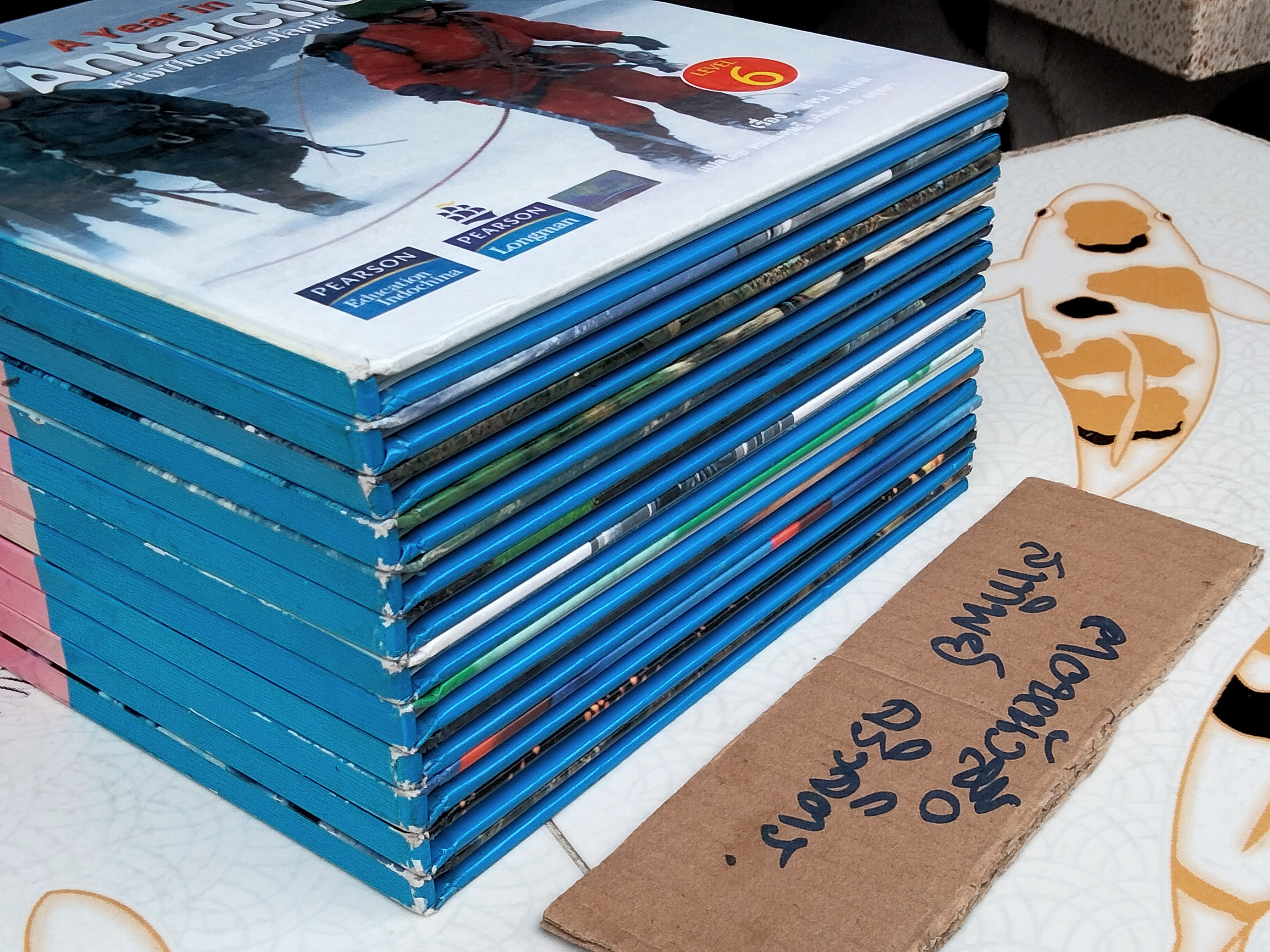 หนังสือชุด Read and Say English - Level 6 (2 ภาษา ไทย-อังกฤษ) แปลและเรียบเรียง โดยหม่อมดุษฎี บริพัตร ณ อยุธยา - ขายรวม 12 เล่ม