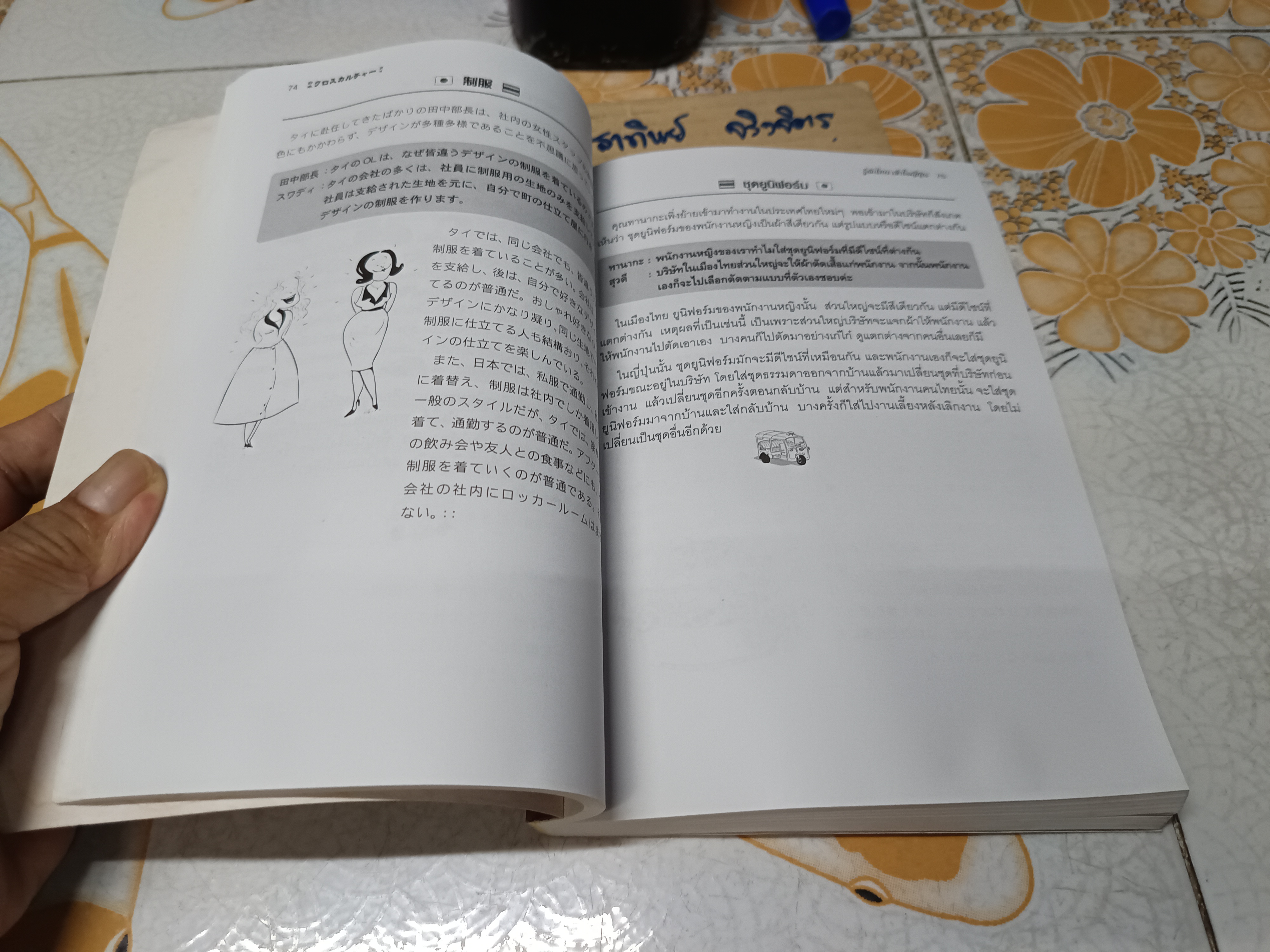 รู้จักไทย เข้าใจญี่ปุ่น ผู้แต่ง : บัณฑิต โรจน์อารยานนท์, ผุสดี นาวาวิจิต, Fumio Orikasa,