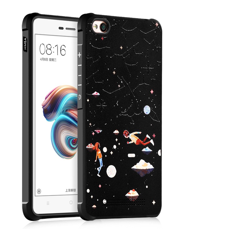 เคสXiaomi Redmi 5A #เคสฝาหลังกันกระแทกพิมพ์ลายนูน