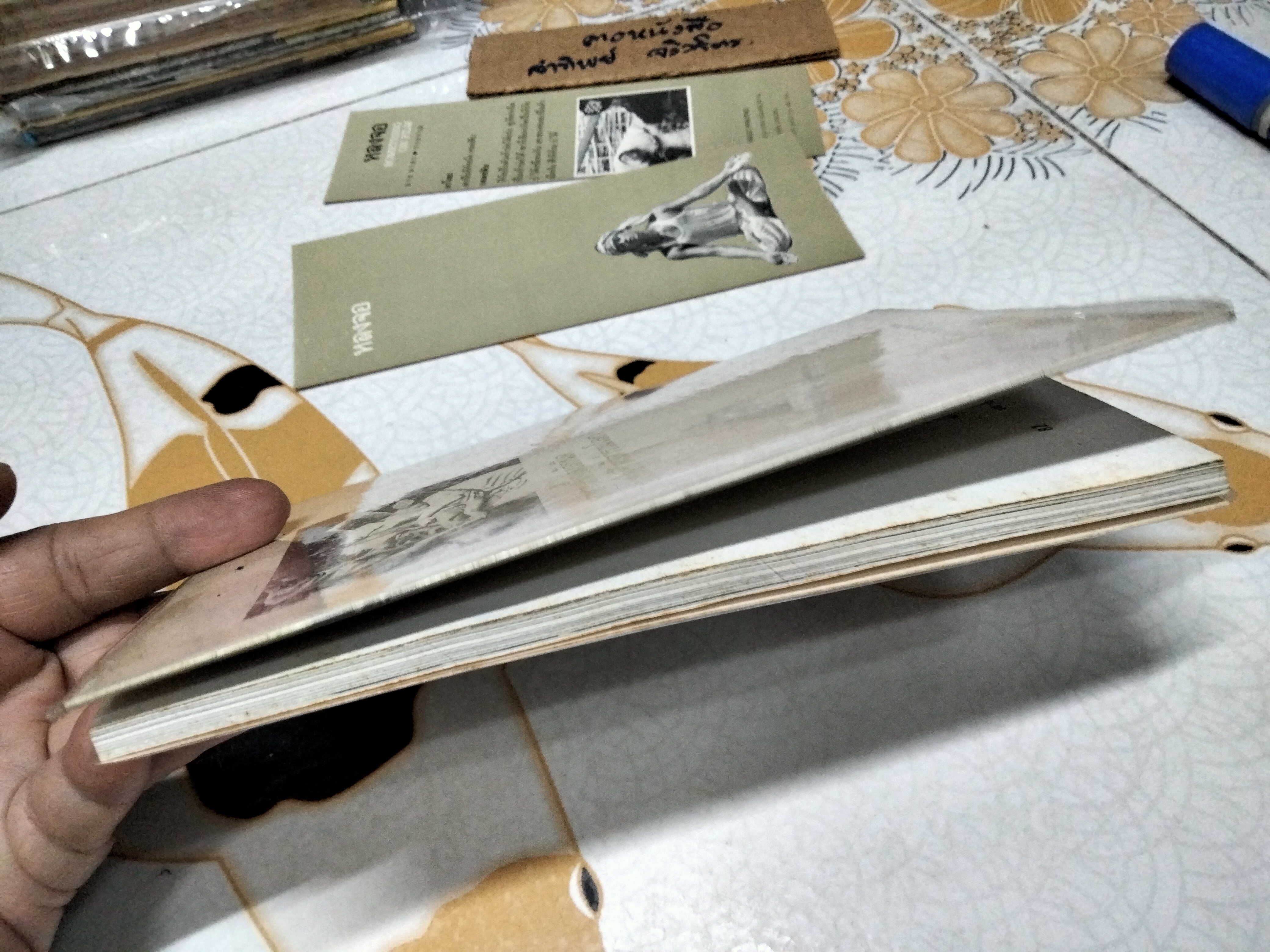 หลงจอ Something on Film นายมายา รวบรวม Black Magic Printing 1991