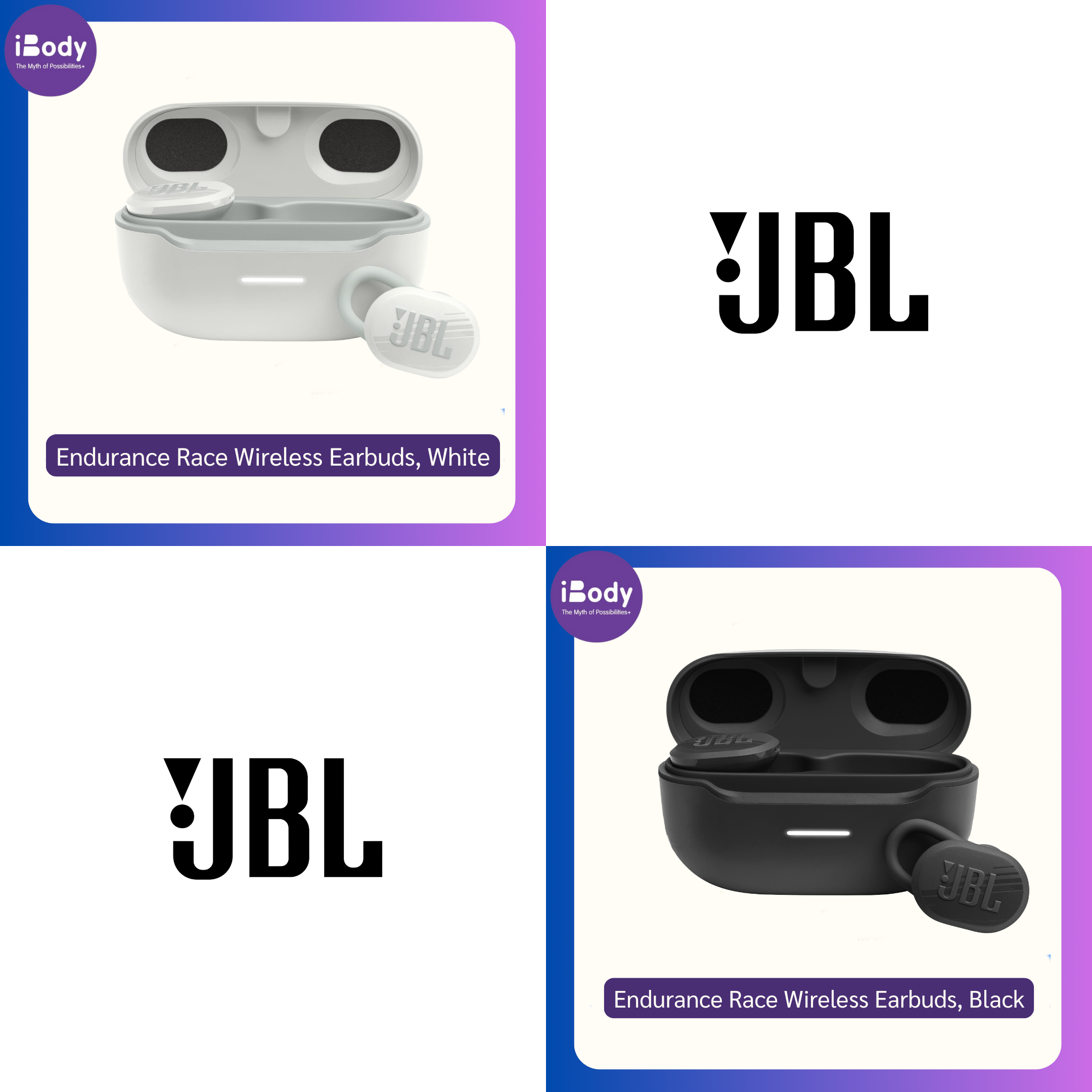 เจบีแอล หูฟังไร้สาย Endurance Race Wireless Earbuds (JBL By Harman®)