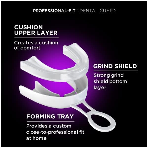 DenTek® Professional-Fit Dental Guard Maximum Protection for Nighttime Teeth Grinding 1 Guard (Bruxism) ยางลดการนอนกรน
