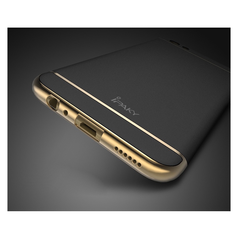 เคส Oppo R9s เคสฝาหลังแข็ง 3-in-1 Electroplating PC สีสันสวยงาม